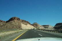 On the road in Arizona